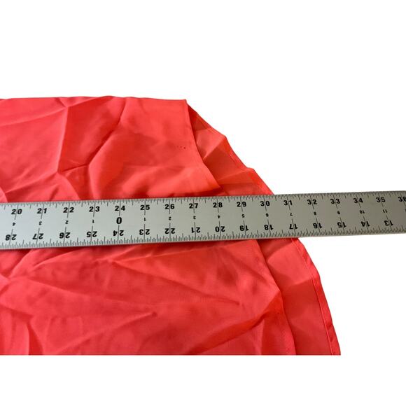 Dizzy Gal Women's 3X Orange Blouse Top Plus V-Neck Lightweight - Picture 6 of 8